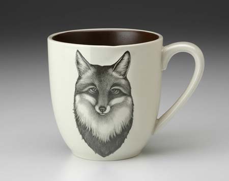 Fox Portrait Mug by Laura Zindel Design