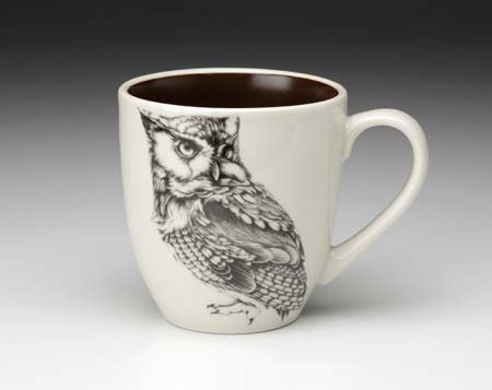 Screech Owl #1 Mug by Laura Zindel Design