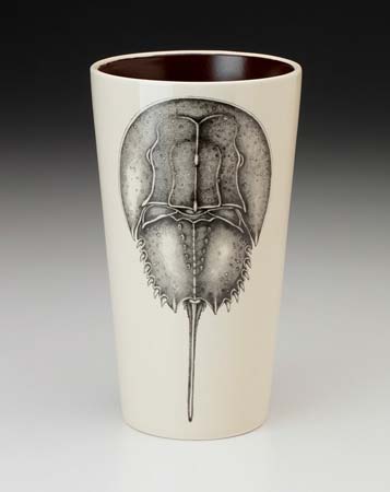 Horseshoe Crab Tumbler by Laura Zindel Design