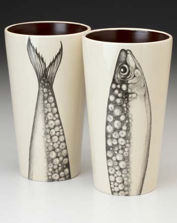 Sardines (2 views) Tumbler by Laura Zindel Design