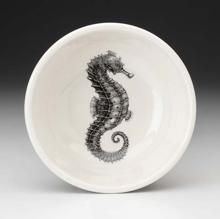 Seahorse Cereal Bowl by Laura Zindel Design