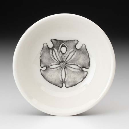 Sand Dollar Sauce Bowl by Laura Zindel Design