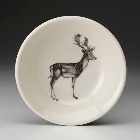 Fallow Buck Deer Sauce Bowl by Laura Zindel Design