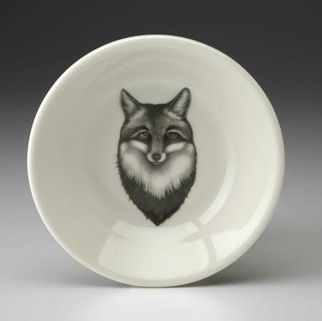 Fox Portrait Sauce Bowl by Laura Zindel Design