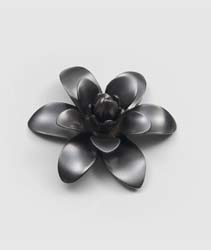 Ginger Flower w Black Nickel by Mary Jurek Design