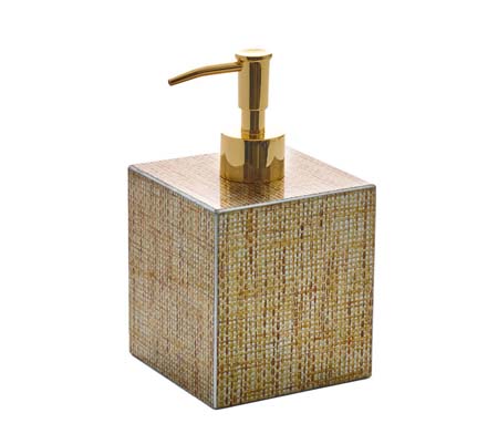 Angkor Soap Dispenser by Kim Seybert