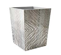 Zebra Waste Basket by Kim Seybert