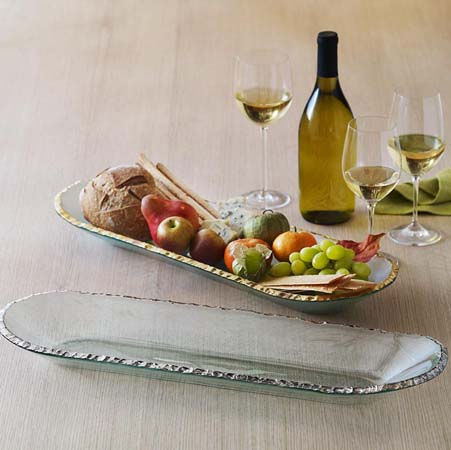 Edgey 21.5" x 7.25" Baguette Tray by Annieglass