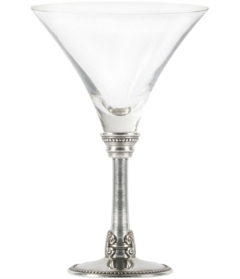 Medici Pewter Stem Cocktail Glass by Vagabond House