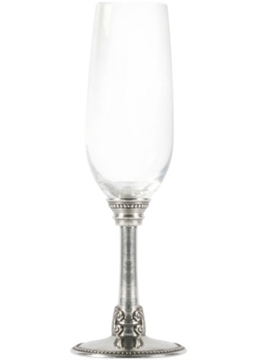 Medici Pewter Stem Champagne Glass by Vagabond House