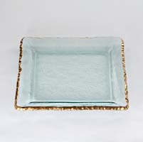 Edgey 12" Square Platter by Annieglass