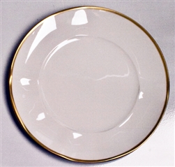Simply Elegant Gold Dinner Plate by Anna Weatherley