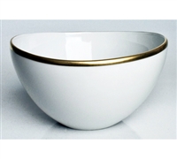 Simply Elegant Gold Fruit Bowl by Anna Weatherley