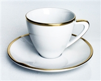 Simply Elegant Gold Expresso Cup & Saucer by Anna Weatherley