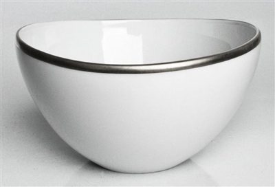 Simply Elegant Platinum Fruit Bowl by Anna Weatherley