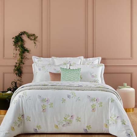 Epure Floral Bed Collection by Yves Delorme