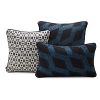 Echo Deco Cushion Cover by Le Jacquard Francais