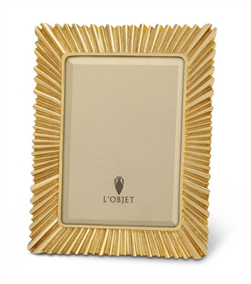 Gold Ray 24K Gold Picture Frames by L'Objet