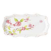 Berry & Thread Floral Sketch Camellia Hostess Tray by Juliska