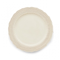 Finezza Cream Dinner Plateby Arte Italica