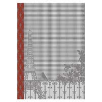 Fenetre Sur Paris Hand Towels (Pair) 21" x 15" by Le Jacquard Francais