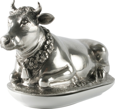 Mabel the Cow Butter Dish by Vagabond House