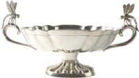 Dragonfly Pewter Centerpiece Dish by Vagabond House