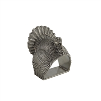 Turkey Pewter Napkin Ring by Vagabond House