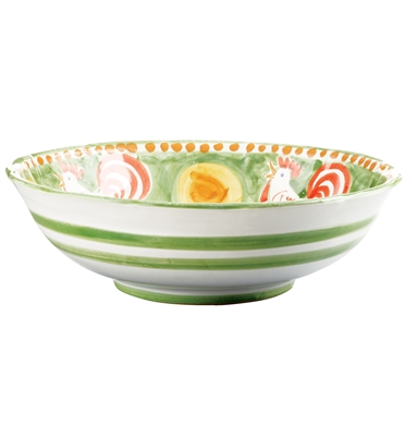Campagna Gallina Large Serving Bowl by VIETRI