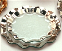 Ruffle 9 1/2" Salad Plate by Annieglass