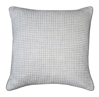 Peacock Alley - Graham Houndstooth Decorative Pillow