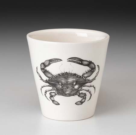 Blue Crab Bistro Cup by Laura Zindel Design