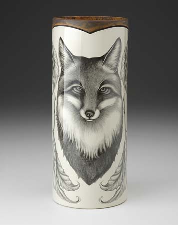 Fox Portrait Large Vase by Laura Zindel Design