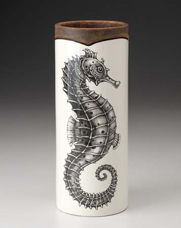 Seahorse Small Vase by Laura Zindel Design