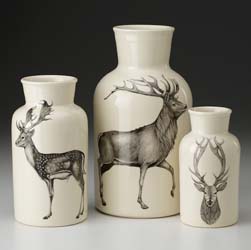 Deer Set of 3 Jars by Laura Zindel Design