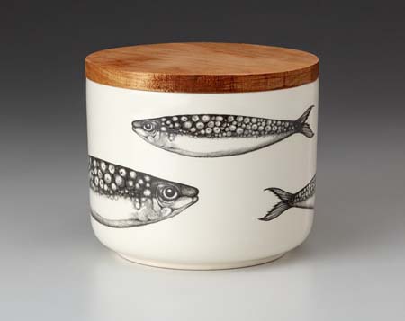 Sardine Mini Canister with Lid by Laura Zindel Design