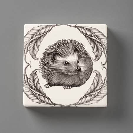 Hedgehog #2 Wall Box by Laura Zindel Design