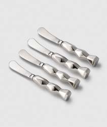 Ibiza Canape Spreader (4pc Box) by Mary Jurek Design