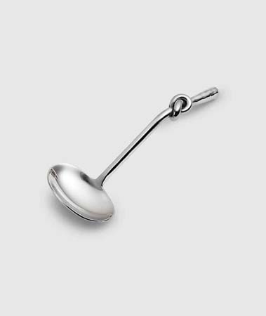 Helyx Gravy Ladle with Knot by Mary Jurek Design