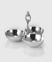 Omega 3 Bowl Snack Set with Ring by Mary Jurek Design