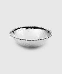 Paloma Round Bowl with Braided Wire 6.5" D by Mary Jurek Design
