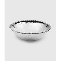 Paloma Round Bowl with Braided Wire 9" D by Mary Jurek Design