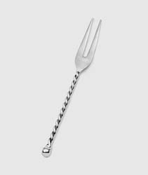 Paloma Meat Fork with Braided Wire 12" L by Mary Jurek Design