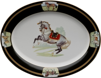 Imperial Horse Platter by Julie Wear