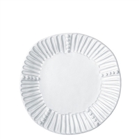 Incanto White Stripe Salad Plate by Vietri