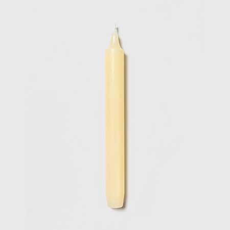 Trudon - Ivory Madeleine 22mm Diameter Taper Candle - Set of 6