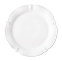 Berry & Thread Whitewash Flared Dinner Plate by Juliska