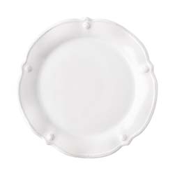 Berry & Thread Whitewash Flared Dessert/Salad Plate by Juliska