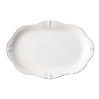 Berry & Thread Whitewash 15" Platter by Juliska