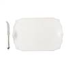 Berry & Thread Whitewash 15" Serving Board w/Knife by Juliska